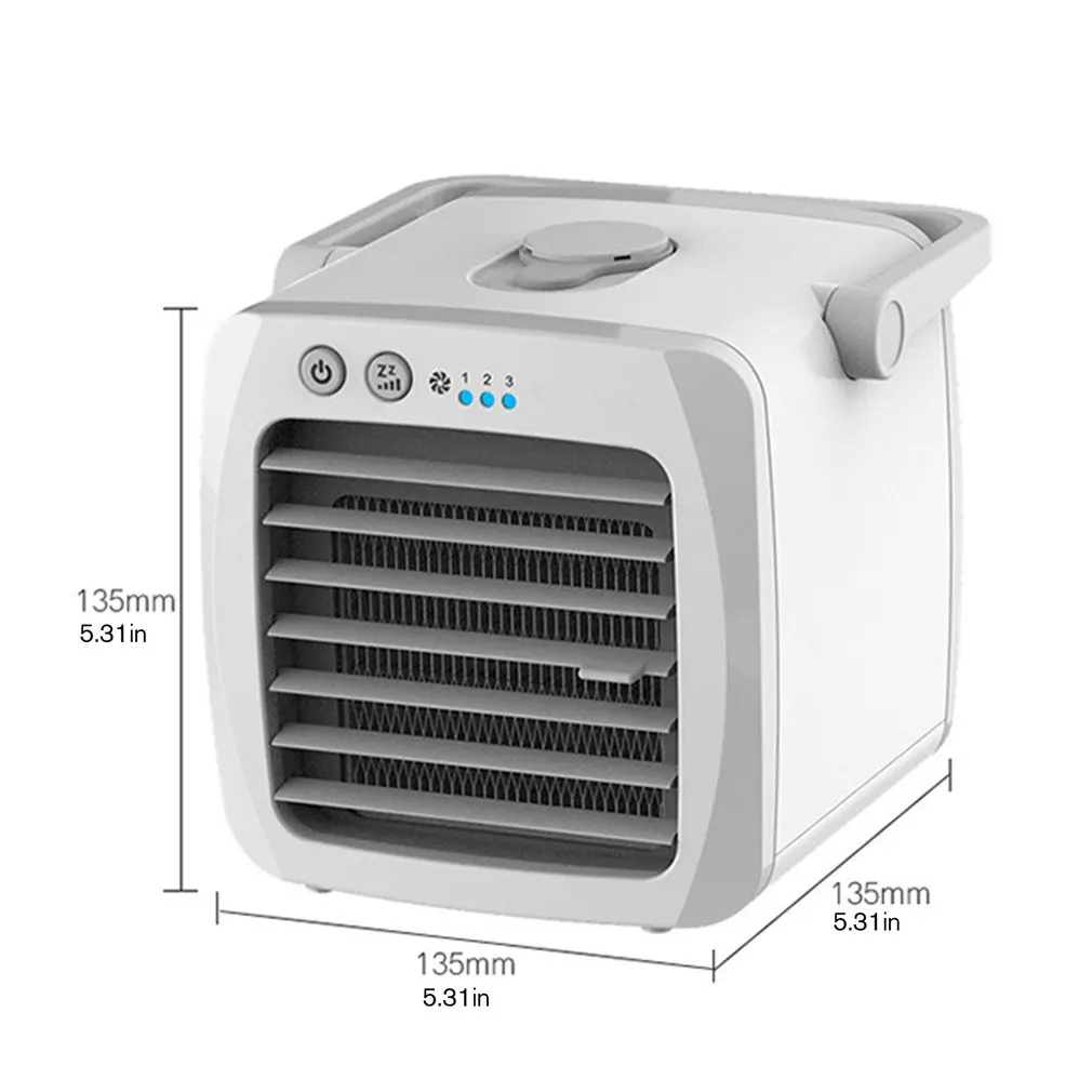 

Air Conditioner Fan Mute Silent Personal Space For Office Home Mini USB Air Fan Cooler Arctic Cooling Humidifier