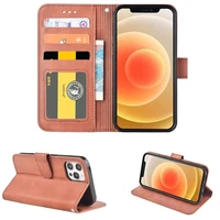 leather wallet flip cover case for iphone 13 12 mini 11 pro max x xr xs max 7 8 6 6s color phone protect back case bracket