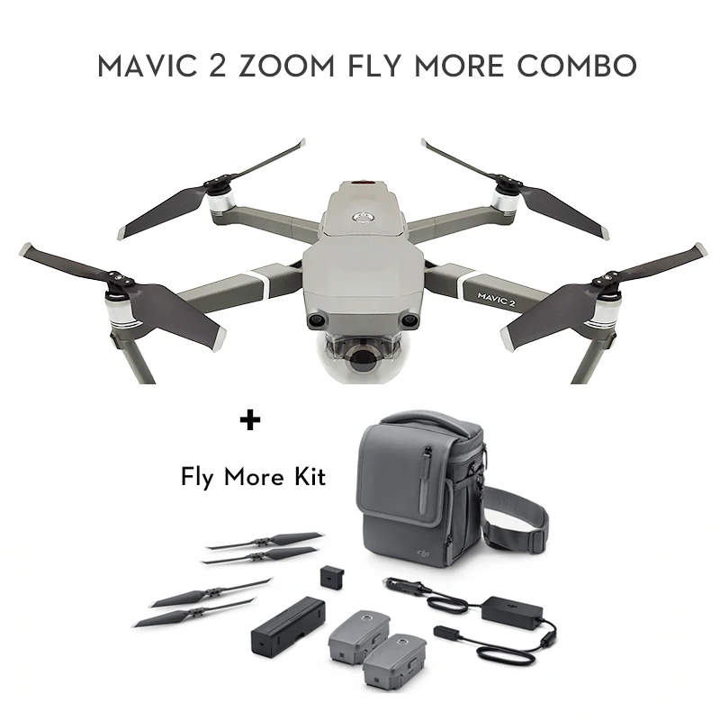 Квадрокоптер DJI Mavic 2 Pro / Zoom Fly More Combo Квадрокоптеры с камерами 