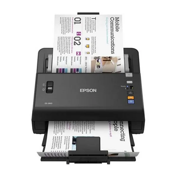 Двухсторонний сканер Epson DS-860 300 точек/дюйм USB 2 0 черный | Компьютеры и офис