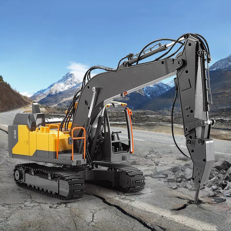 Детская игрушка с дистанционным управлением сплав экскаватор модель три в одном