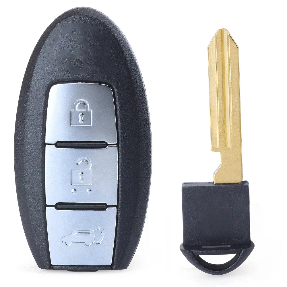 Смарт-флешка Keyecu S180144104 с 3 кнопками чип 433 92 МГц ID4A для Nissan Qashqai X-trail 2014 2015 2016 KR5S180144104