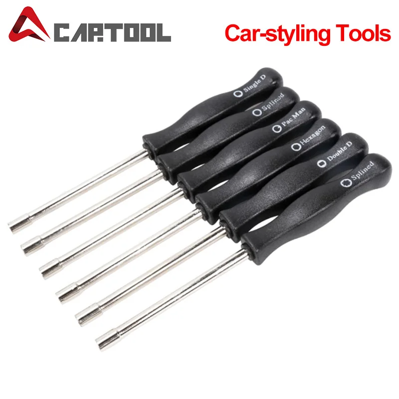 6 шт. Регулировка карбюратора отвертка Carb набор инструментов шлицевой Pacman Double D