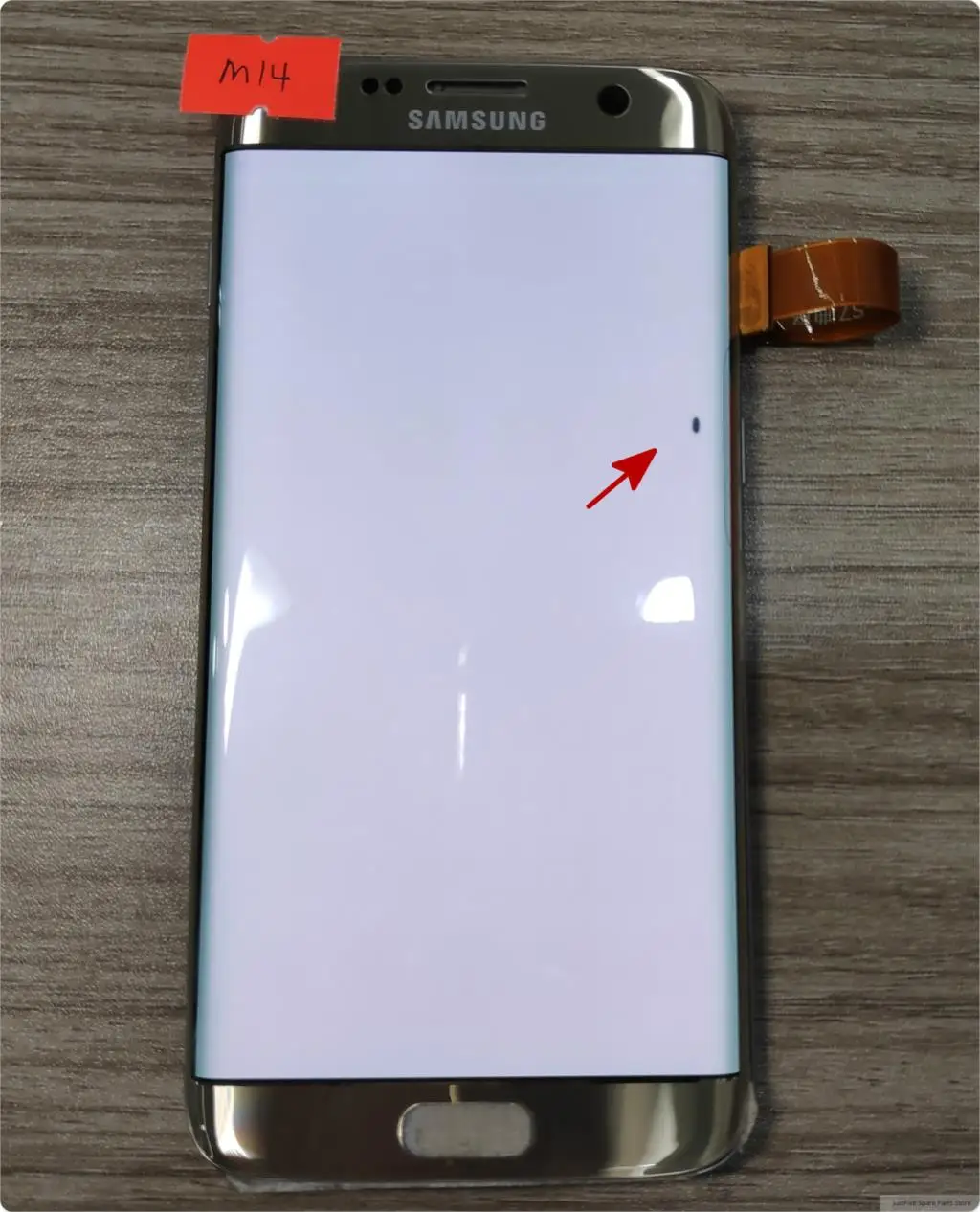 Оригинальный Для samsung Galaxy S7 edge G935F G935A G935FD сжигаемый в тени и дефект ЖК-дисплей с