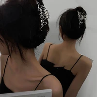 korean style irregular hair claws metal women girls headwear personality hair accessories clip retro elegant hair clip