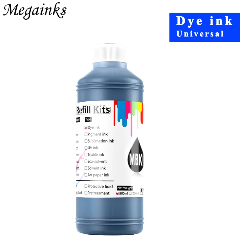 

1PC 500ML Dye Ink for Epson T3270 T5270 T7270 3800 3880 4000 4880 4900 4450 7600 7710 7890 7800 7880 7900 9800 9880 9600 T3000