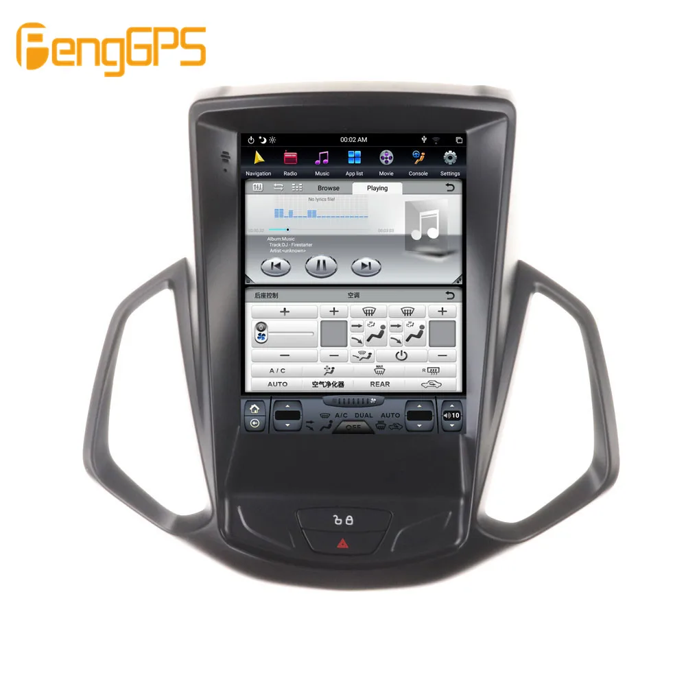 Автомобильная Мультимедийная система PX6 экран Tesla Android 8 1 без DVD проигрывателя для