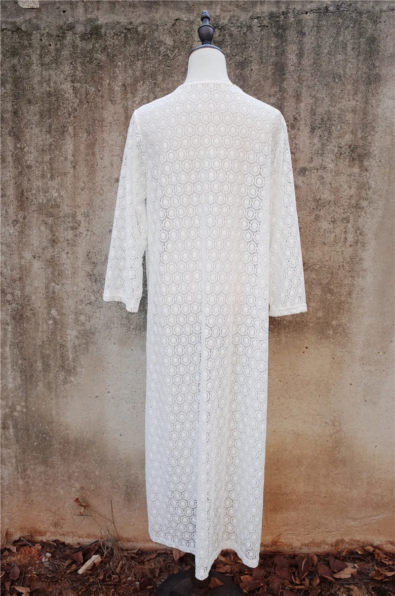 Кружевная Пляжная накидка купальный костюм для женщин туники пляжа пляжное