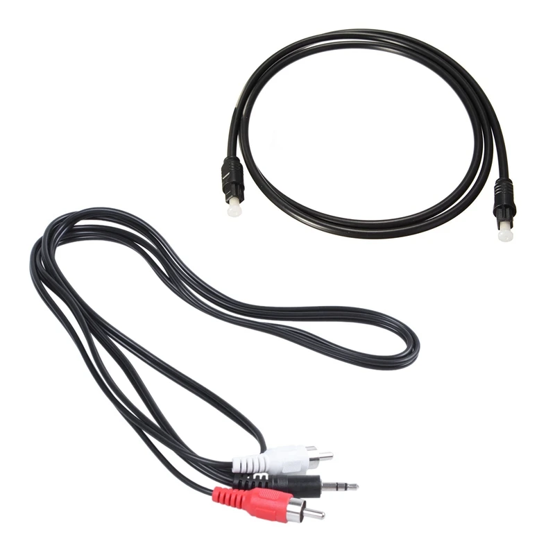 

Цифровой оптический коаксиальный преобразователь сигнала в аналоговый аудио преобразователь адаптер и 1 шт. 3,5 мм разъем для наушников ауди...