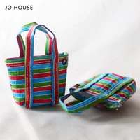 jo house mini school bag shopping bag model dollhouse minatures model dollhouse accessories
