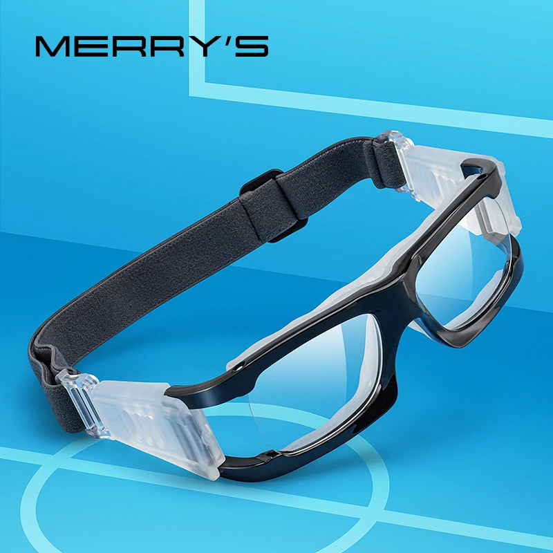 MERRYS-gafas deportivas con montura para hombre, lentes graduadas para deportes al aire libre, baloncesto, fútbol, antiniebla, antiimpacto, S3035