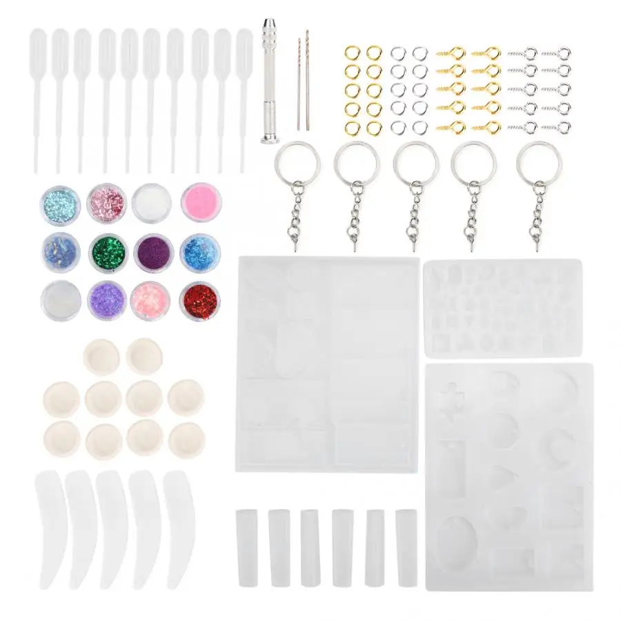 Силиконовые гелевые литые формы из смолы легко управлять DIY ремесло ювелирные