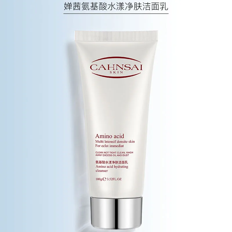 Аминокислотное водное моющее средство для лица увлажняет очищающее и
