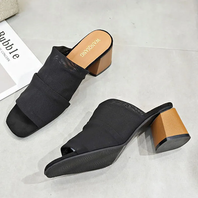 Женские туфли лодочки Модные женские без задника повседневные классические из