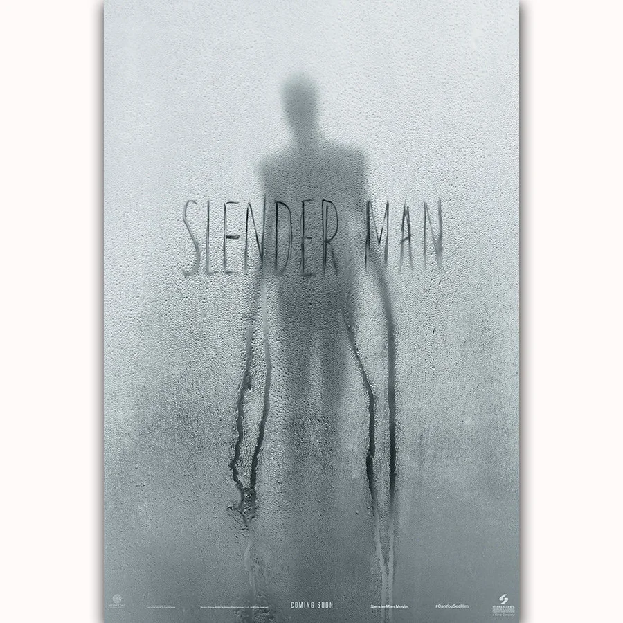MQ3341 Slenderman фильм Американский ужас ТВ сериал шоу горячий Арт плакат Топ Шелковый Холст домашний Декор Картина Настенная печать