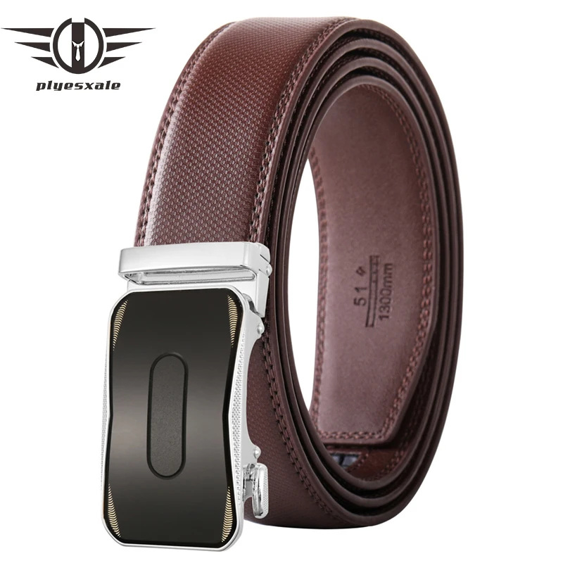 

Мужской ремень из натуральной кожи с автоматической пряжкой, шириной 3,5 см