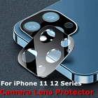 Защитное стекло для объектива камеры из титанового сплава для iPhone 13 Pro Max 12 Mini 12 Pro, Защита экрана для iPhone 11 12 Pro Mini, чехол