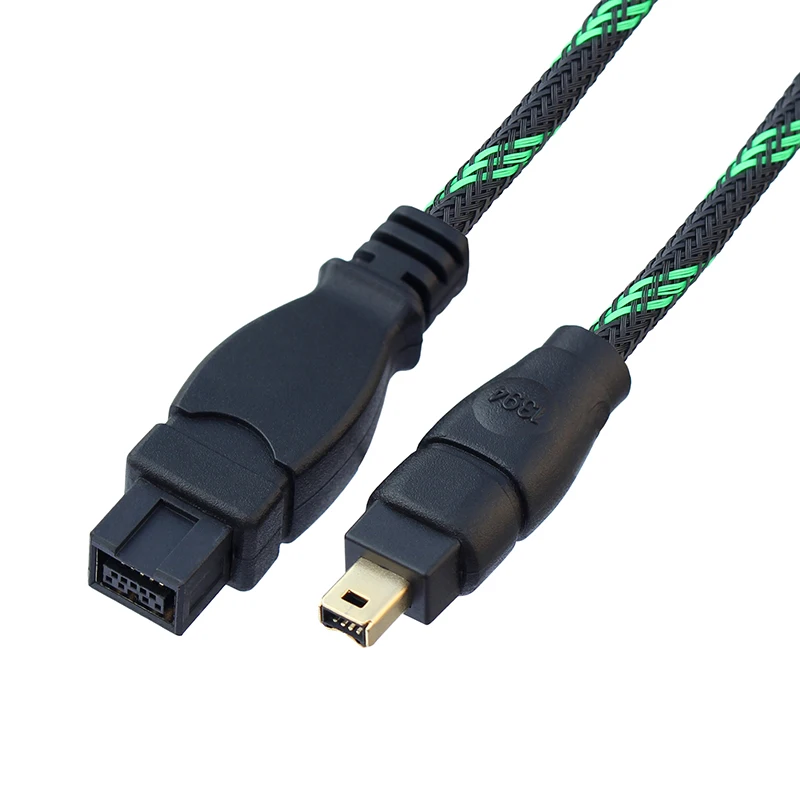 1 5 м 2 Firewire IEEE 1394 линия 9-контактный до 4-контактный от 400 800 DV кабель с крышкой |