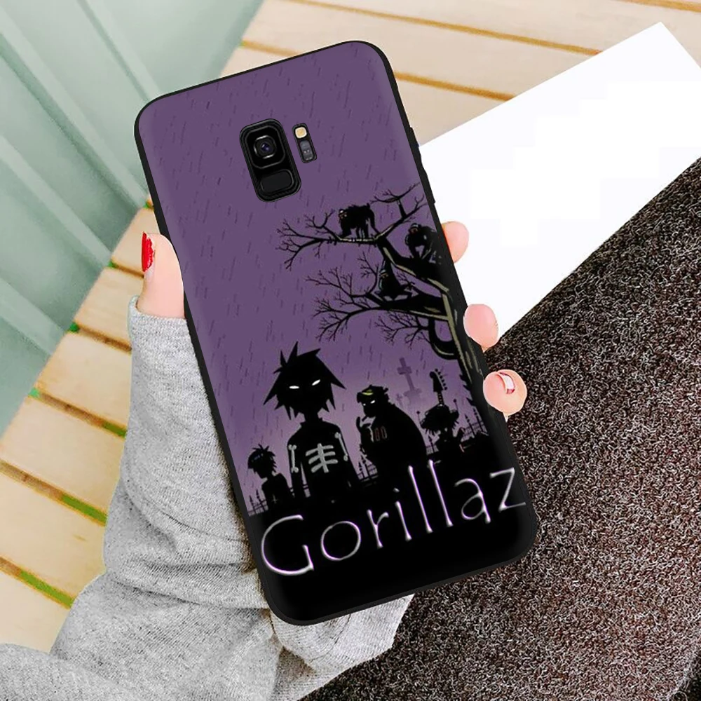 B12 Gorillaz Группа мягкий силиконовый чехол для телефона для samsung S6 S7 край S8 S9 S10e Note 8, 9, 10, плюс M10 20 30 40 - Цвет: B12