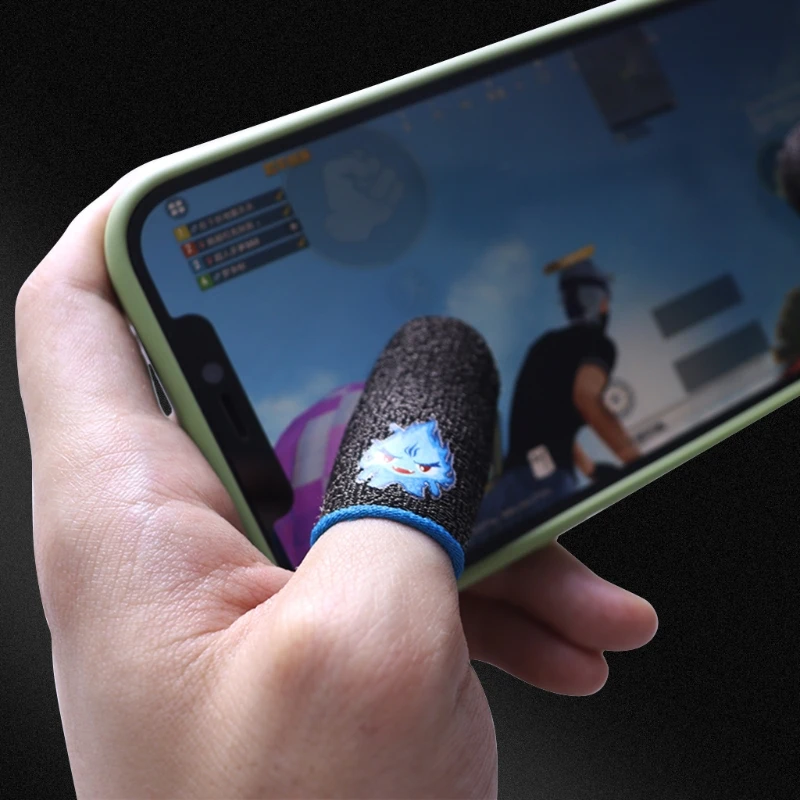 

Gaming Finger Sleeves for Mobile Gaming, Smooth Operation, Anti-Sweat, Extremely Thin, Finger Sleeves for Mobile Phone