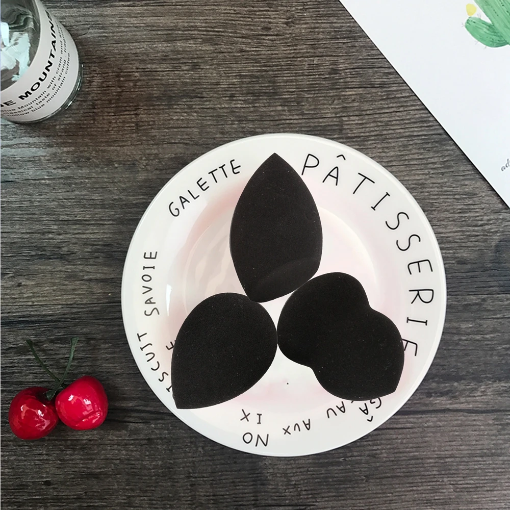 3 шт. косметический латекс буфами на рукавах Красота уход за кожей лица губки Beuaty