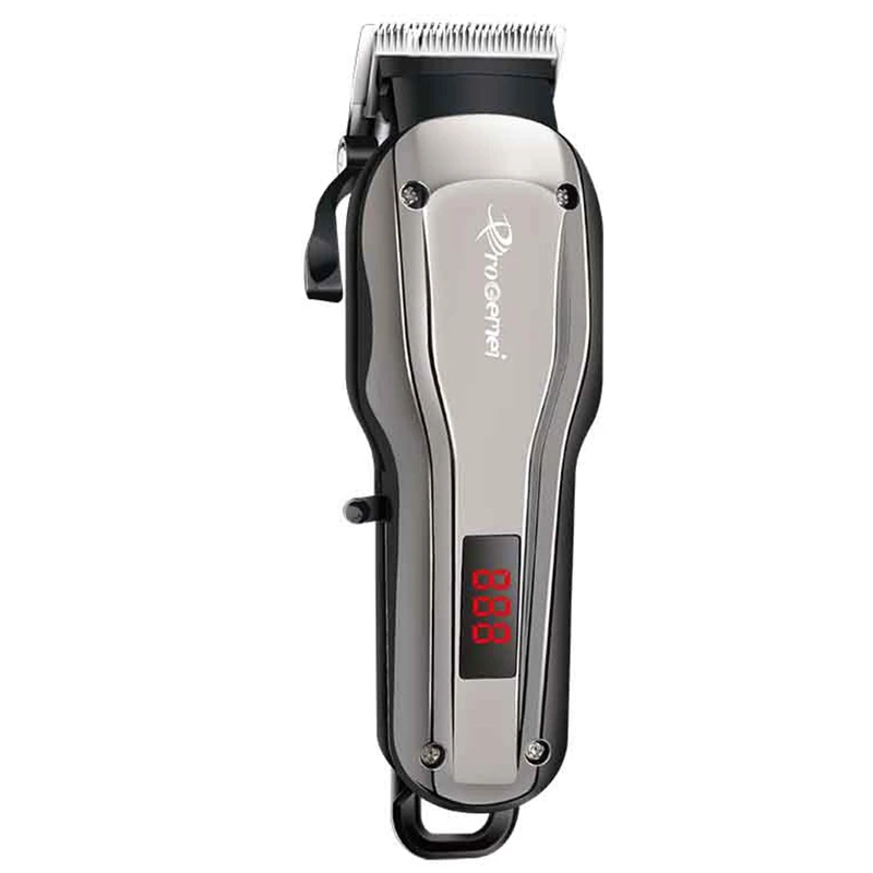 cordless professional hair clipper barber rechargeable trimmer men electric cutter machine cut powerful salon set | Бытовая техника