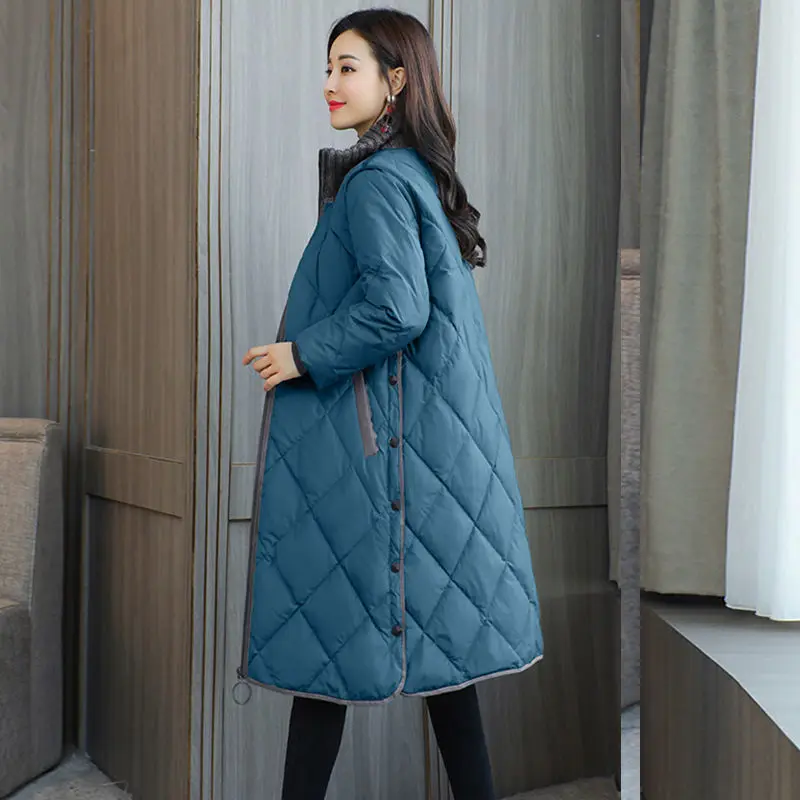 

Cotton padded jacket winter clothing 2020 new mid long Korean large loose thickened down cotton jacket autumn winter