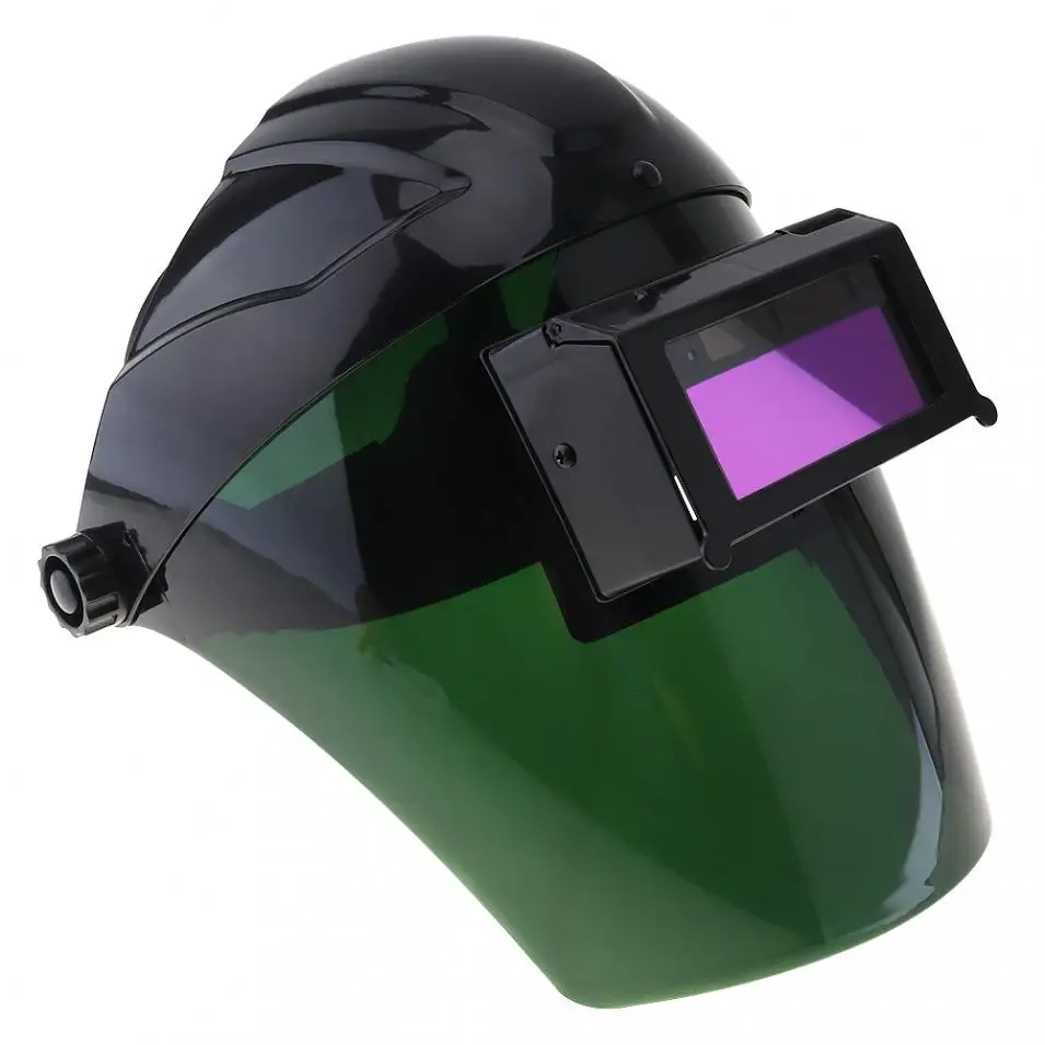 Solar Automatic Variable Light Welding Mask with Power Auto Darkening Filter Lens Hood and Charge Function | Инструменты