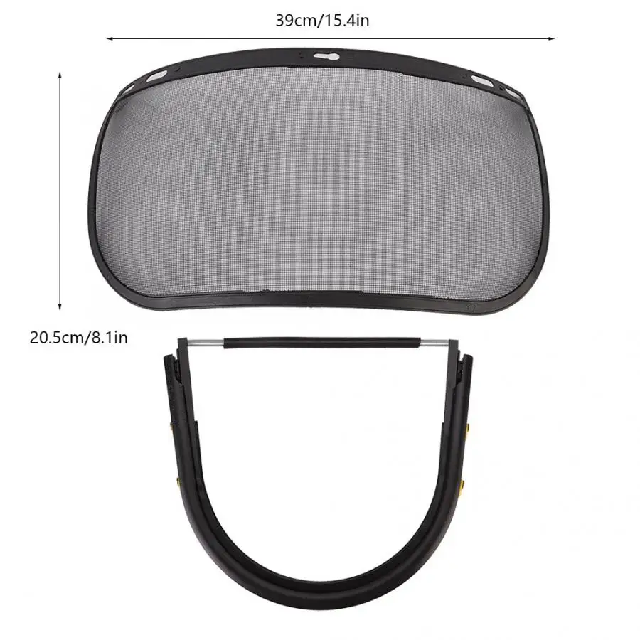 Выполнен из сетчатой ткани козырек сетка Безопасность маска для лица щит Экран