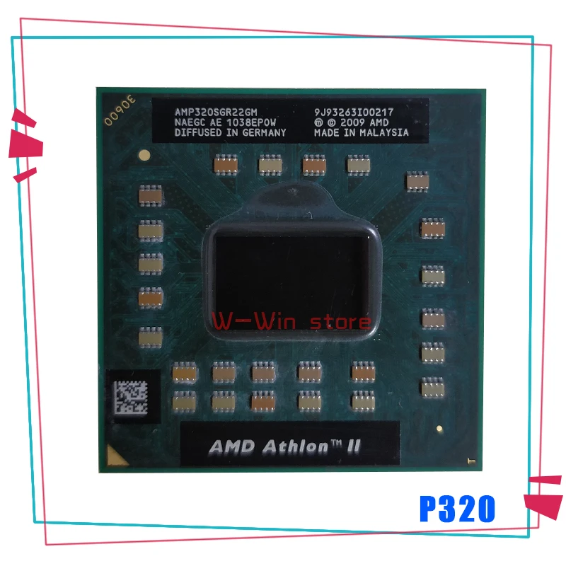 Двухъядерный мобильный процессор AMD Athlon II P320 2 1 ГГц двухъядерный двухпоточный