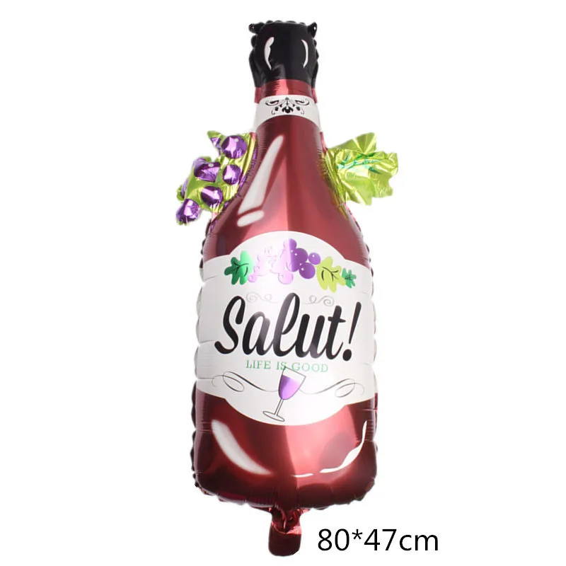 Большой Гелиевый шар бокал шампанского женское украшение для свадьбы дня