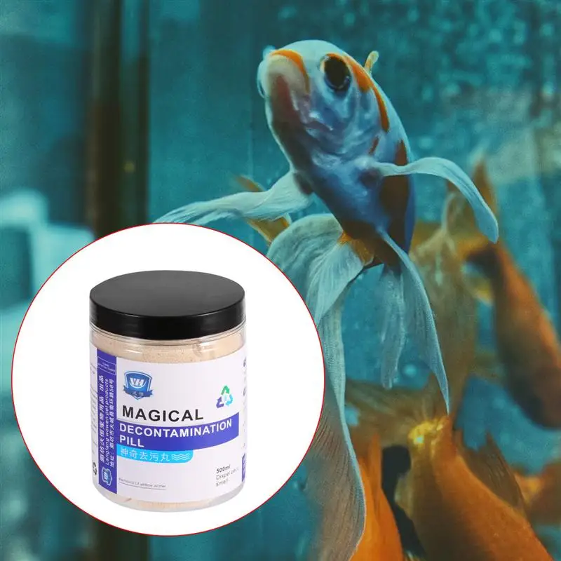 500ml протеин хлопок фильтр для воды очиститель аквариума садок - Цена: 1 411,57 руб.