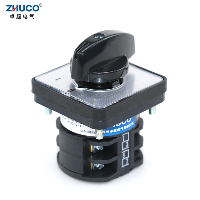 ZHUCO LW8D-10/C04.2 10A 660V ВКЛ./ВЫКЛ. Два полюса два положения Универсальный выбор