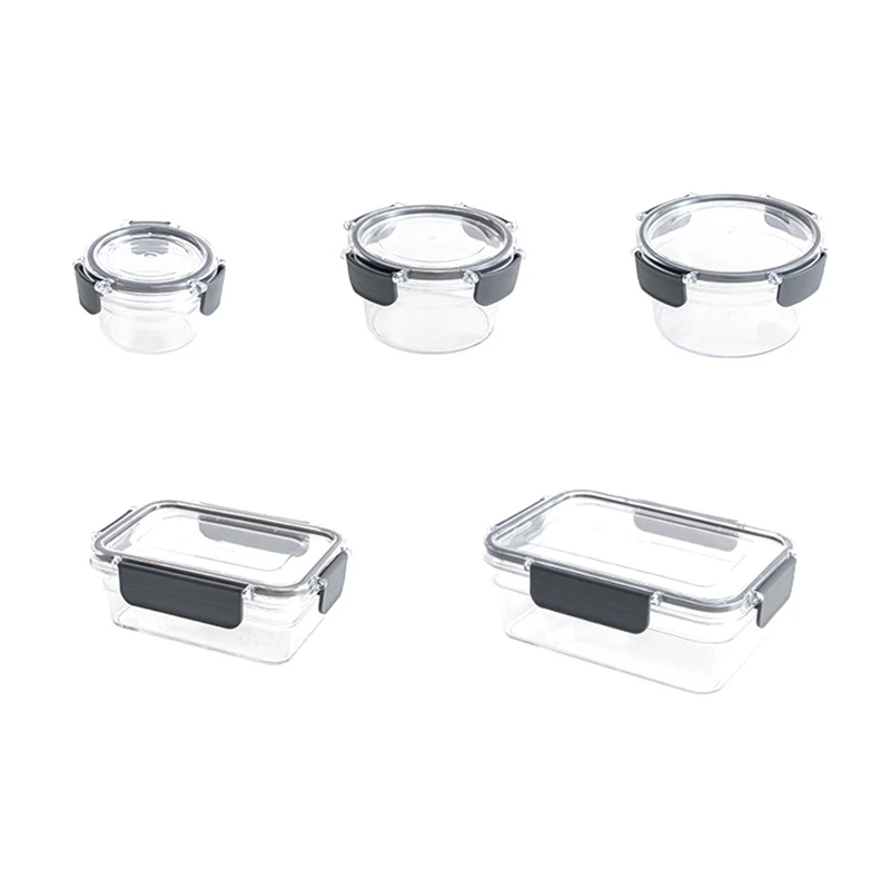 

Mini Refrigerator Crisper Storage Box Food Storage Box for Kitchen Seal Box Lunch Grains Tank Sorting Container