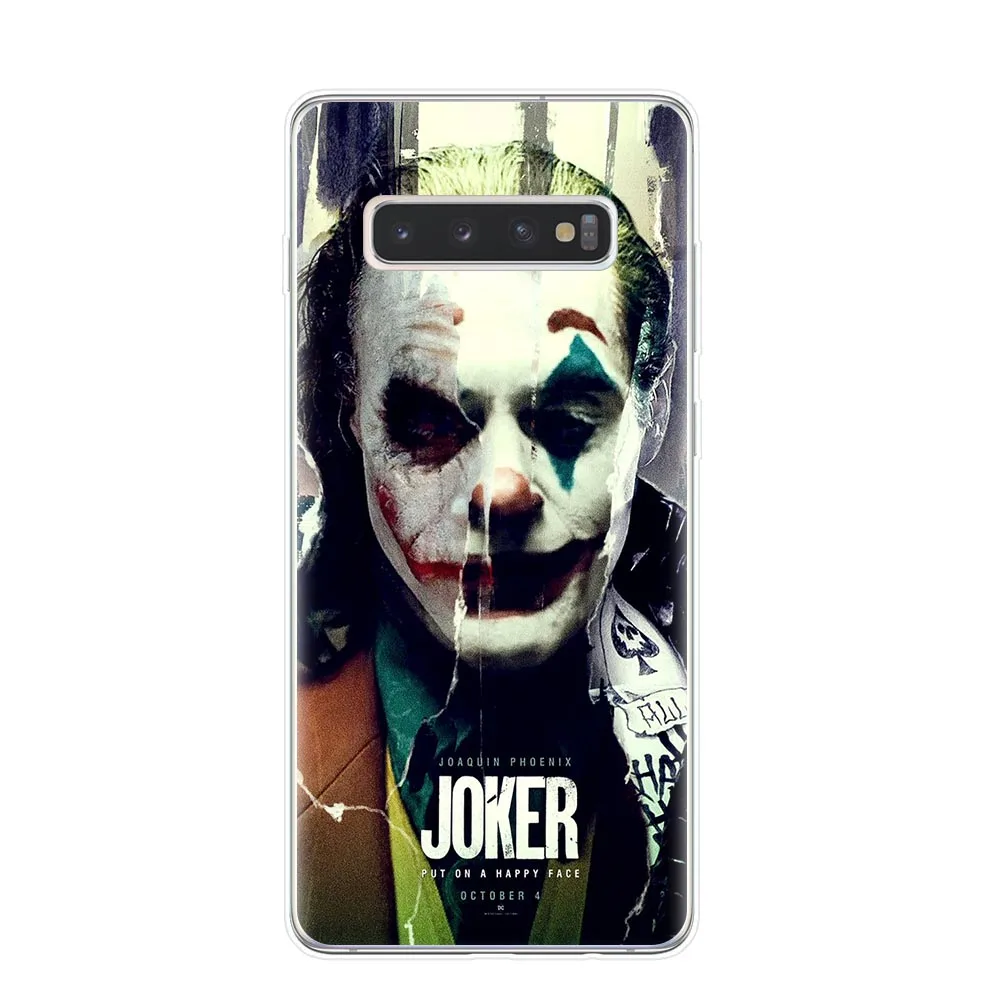 T7758 Joker Joaquin Phoenix Мягкий ТПУ силиконовый чехол для телефона для Coque samsung S10 S9 S8 Plus S6 S7 Edge S10E Lite 5G Capa - Цвет: T7758