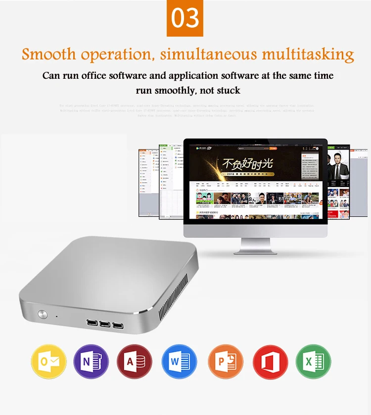 GOTHINK мини-ПК с WiFi 4K Intel Core i7 5500U 8G 256G двухъядерный четырехъядерный 2,4 ГГц Поддержка WIN7/8/10 LINUX карманный ПК HDMI
