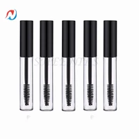 sheenirs 6pcs 10ml empty mascara tube wand eyelash cream container bottle with 3 rubber inserts 3 funnels 3 transfer pipettes