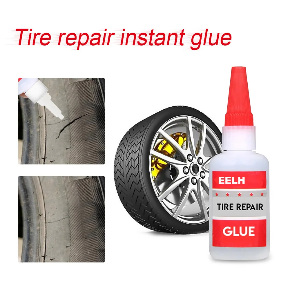 

Automobile Tire Repair Glue Supplies 30ML Non-flammable Patch Puncture