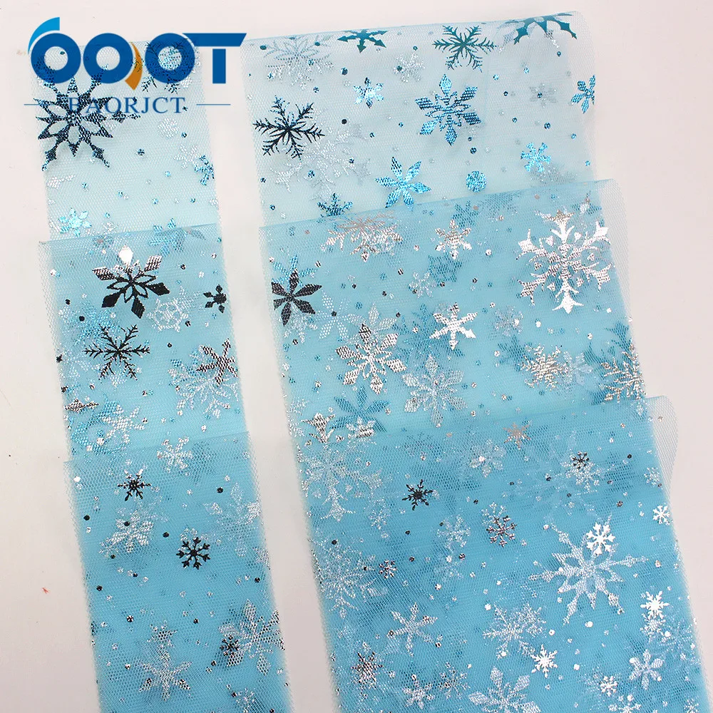 60/130 мм 5 ярдов Рождественские снежинки блестящие серебряные Пряжа Ленты сделай