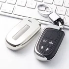 Новый высококачественный чехол для автомобильного ключа из ТПУ для Dodge зарядное устройство для Jeep Renegade Grand Cherokee для Chrysler 200 300 чехол для ключа для автомобиля