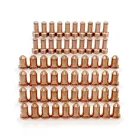 60 шт. SC8004 электрод и флейта, подходит для SC80 PT80 Unimig Razor Cut45 резак, сварочный материал, электрод Насадка-фреза, детали