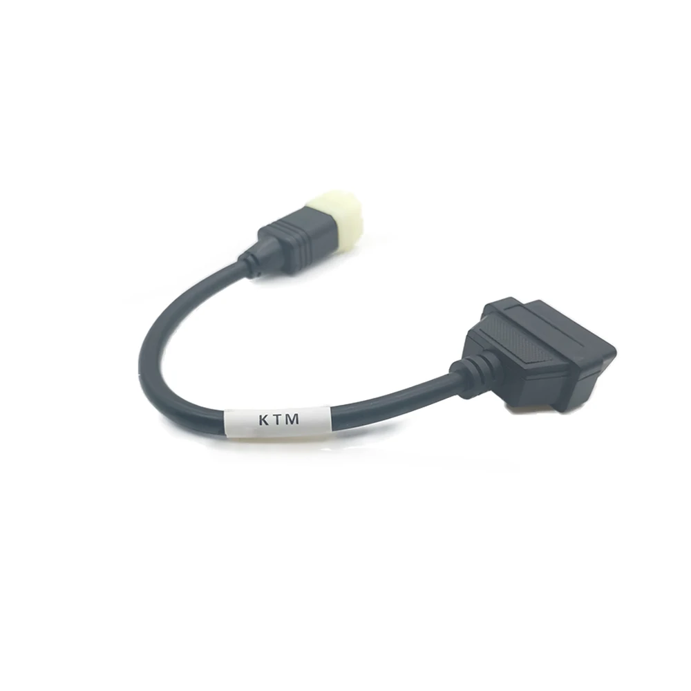 Кабель-адаптер KTM 6 PIN к OBD 16 для мотоциклов диагностического программного