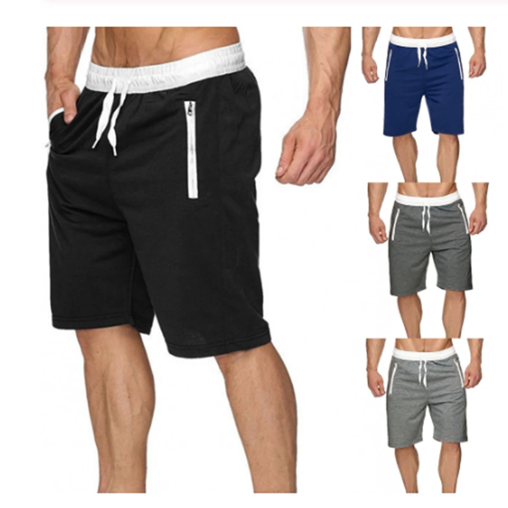 

Шорты мужские для фитнеса и бодибилдинга, хлопок, модные спортивные, для баскетбола, футбола, летние