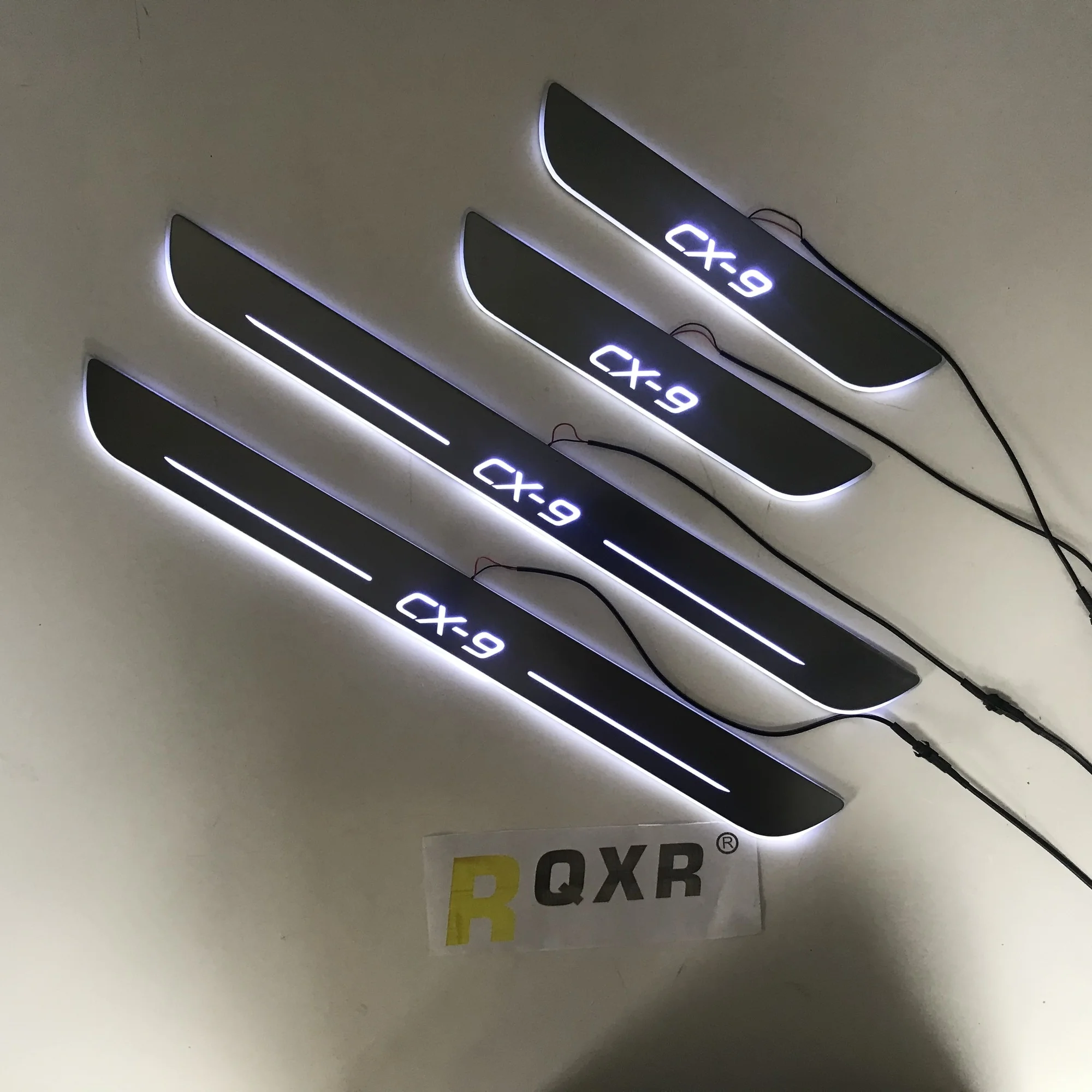 Led Door Scuff for Mazda CX-9 Sill Plate Flat Lining Overlay Flowing/Still Light | Автомобили и мотоциклы
