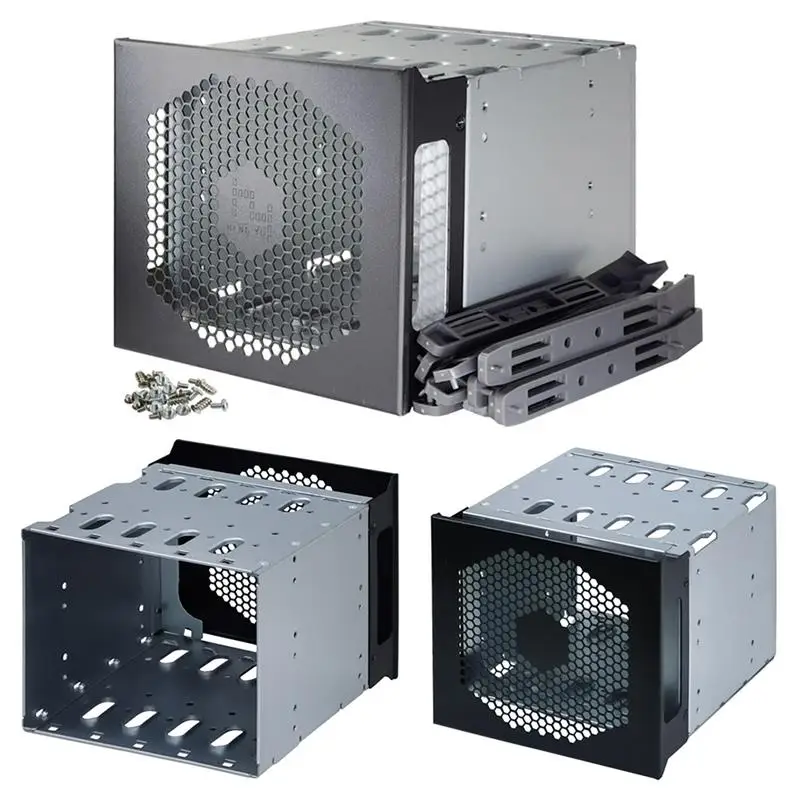 5 Bay дюймов 3 X Катушки для оптических дисков SATA SAS HDD стеллажный кронштейн лоток