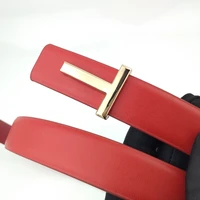 fashion belt cowhide leather men belt hight quality smooth t gold buckle mens belts for women colorful belt jeans strap 2 5cm
