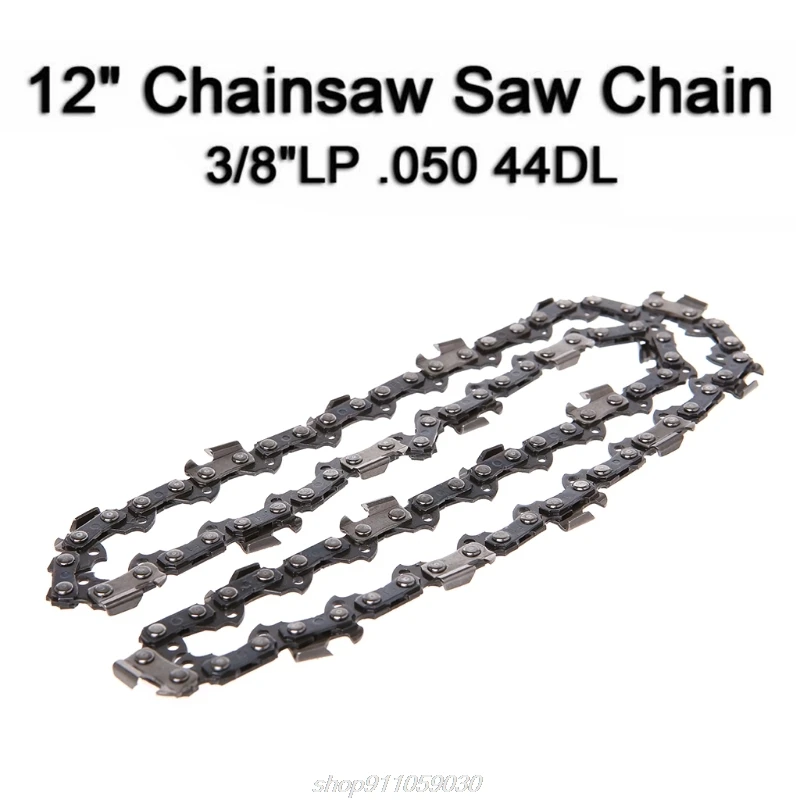 

12'' Metal Chainsaw Saw Chain Blade 3/8''LP .050 Gauge 44DL Cut Wood Quick D17 20 Dropshipping