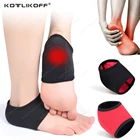 Накладки на пятку, облегчающие боль, для подошвенного фасциита, носки, носятся в обуви, тонкий каблук, шпоры ног, средство для защиты и уходу за кожей, рукава на пятке, вставка