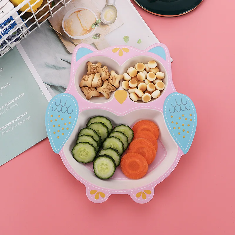 Креативный экологический милый мультяшный бамбуковый порошок бамбуковое