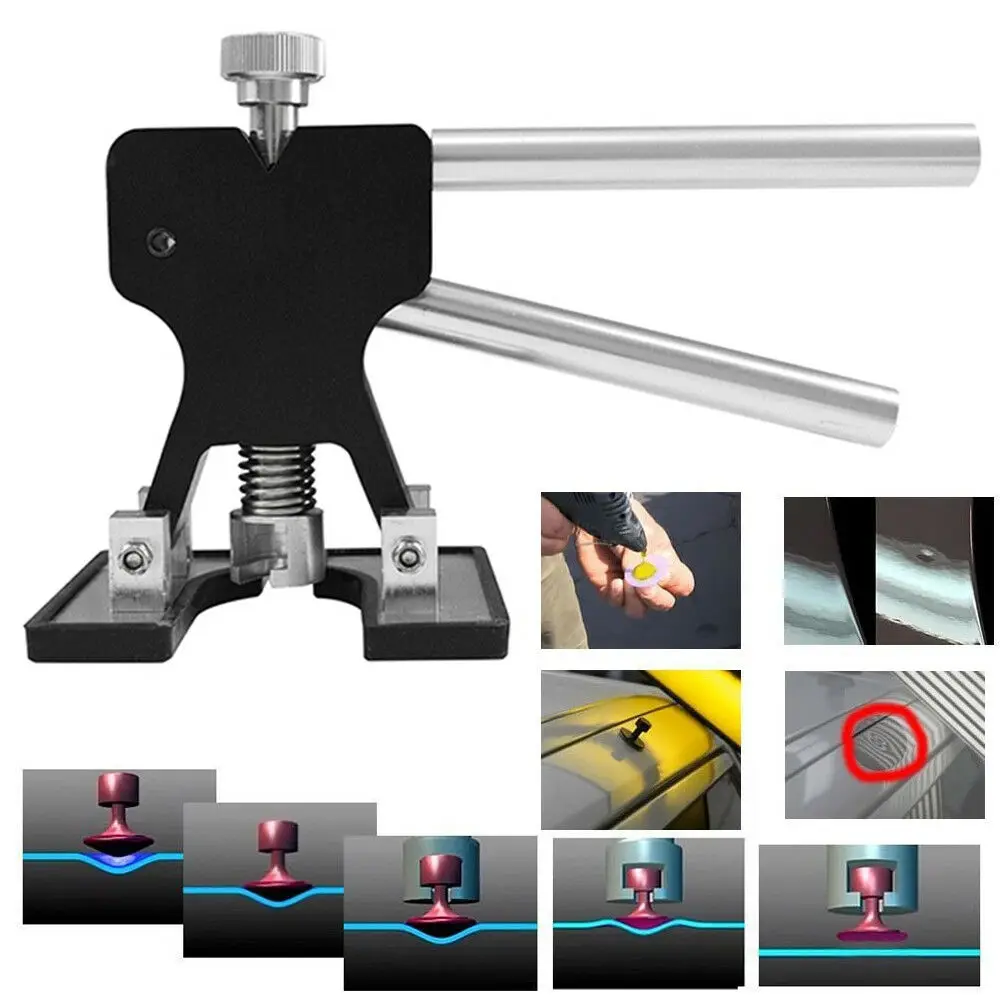 Preço 95 Pçs Corpo Do Carro Paintless Dent Repair Tool Kit De Reparação Dent Carro Extrator Com Cola Extrator Guia Remoção Kit Para Veículo